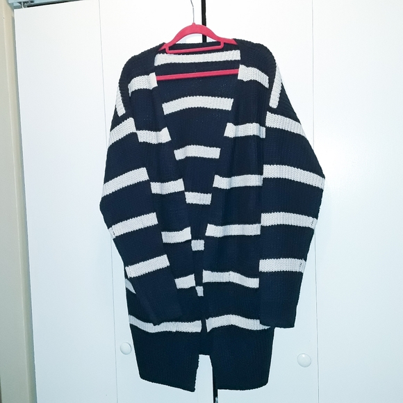 Knit Wool Open Front Cozy Cardigan Sweater XL - Picture 8 of 8